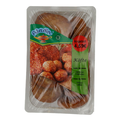 Frikadellen Aladin | Köfte | Halal, Hähnchen, gewürzt | 500g ALADIN