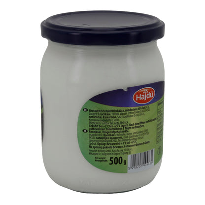 Frischkäse Hajdú Brotaufstrich | Frischkäse | Cremig für vielseitige Verwendung | 500 g