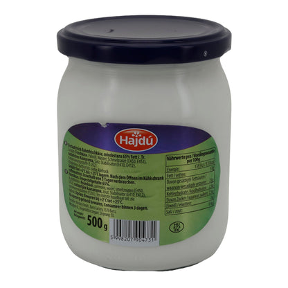 Frischkäse Hajdú Brotaufstrich | Frischkäse | Cremig für vielseitige Verwendung | 500 g