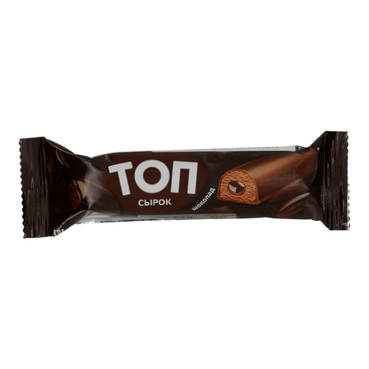 Frischkäse-Snack TOP Syrók | Schokolade | Cremiger Käse-Snack mit Schokoladenüberzug | 40 g TOP