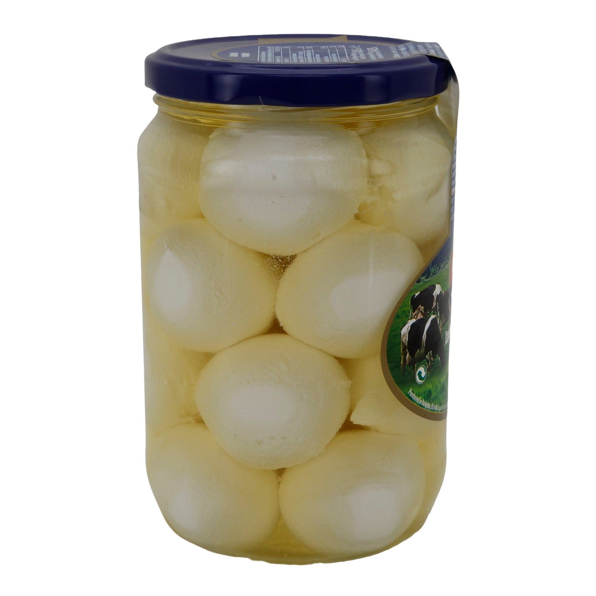 Frischkäsebällchen Al-Raii Labneh Regular | Frischkäsebällchen | Traditionelle orientalische Frischkäsebällchen | 675 g Glas AL RAII