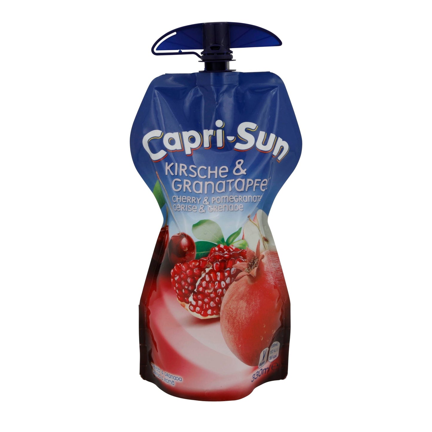 Fruchtgetränk Capri-Sun | Kirsche & Granatapfel | Erfrischend, Trinkbeutel | 330 ml CAPRI SUN
