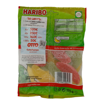 Caramelle gommose HARIBO | Super Cetrioli | Vegane, con gusto di cetriolo e frutta | 175g