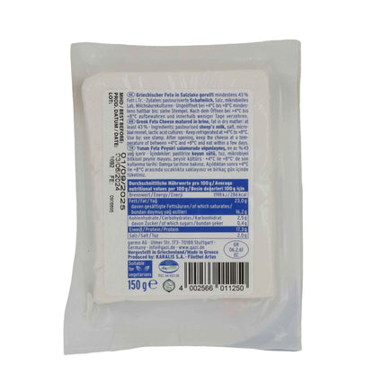 GAZI FETA YUNAN PEYNIR TRADITIONEL ART VAKUM % 43 FETT