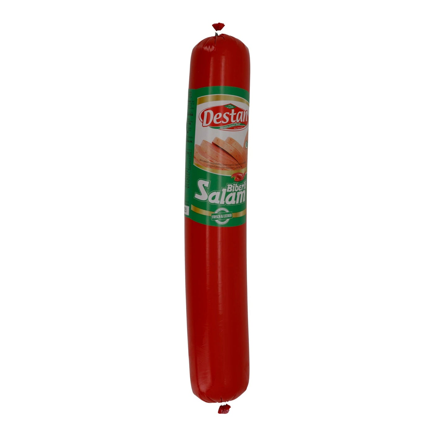 Geflügelsalami Destan Biberli Salam | Pikant mit Paprika | 800 g