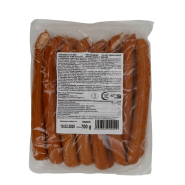 Geflügelwürstchen Suntat | Çıtır Sosis | Halal, vielseitig | 700 g SUNTAT