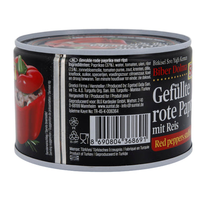 STUFFED RED PEPPERS WITH RICE