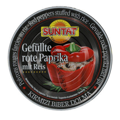 STUFFED RED PEPPERS WITH RICE