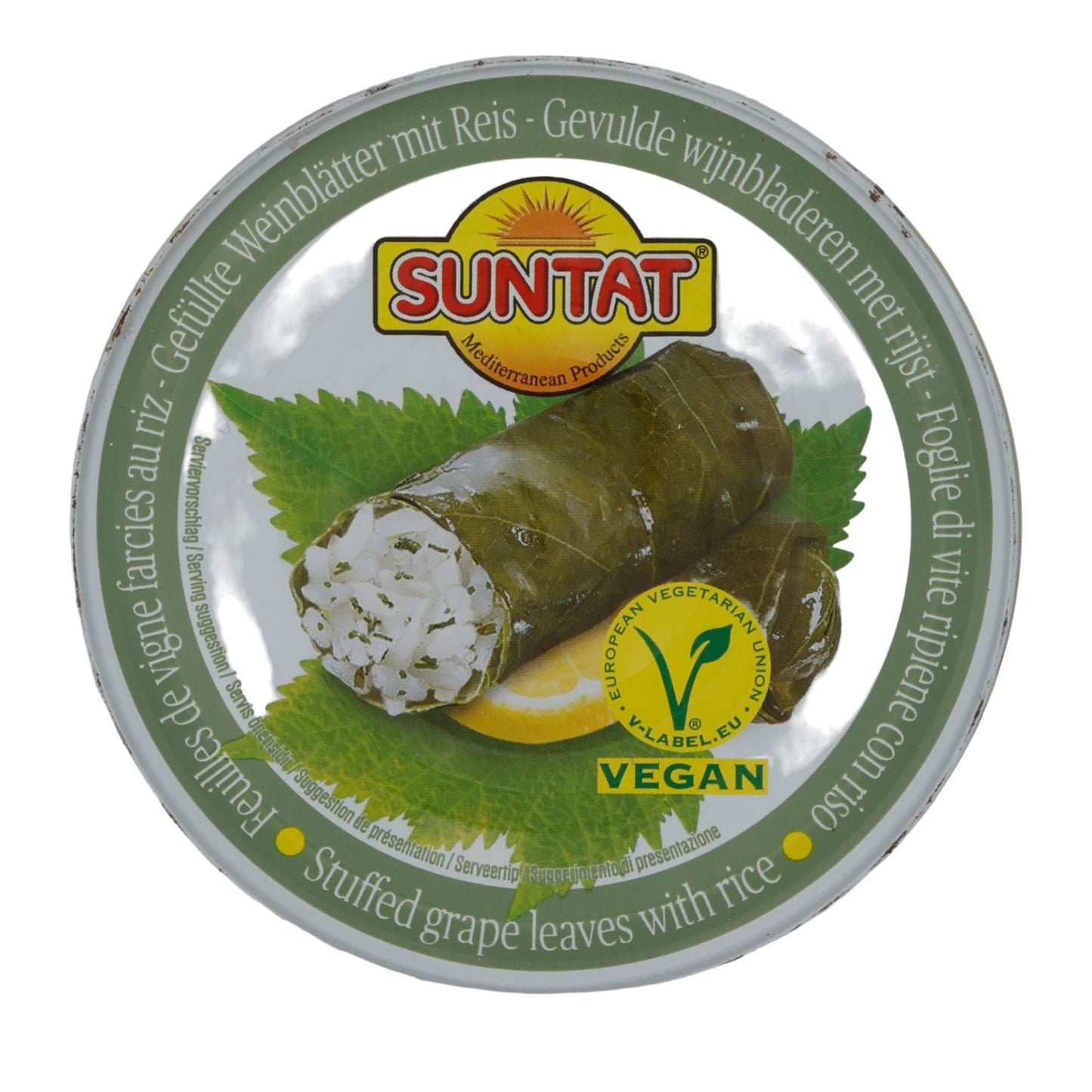 Foglie di vite ripiene Suntat | Con riso | Yaprak Sarma, pronte da servire | 400 g