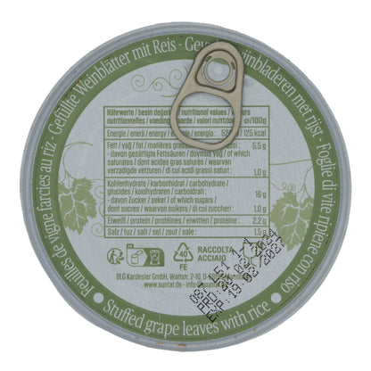 Foglie di vite ripiene Suntat | Con riso | Yaprak Sarma, pronte da servire | 400 g