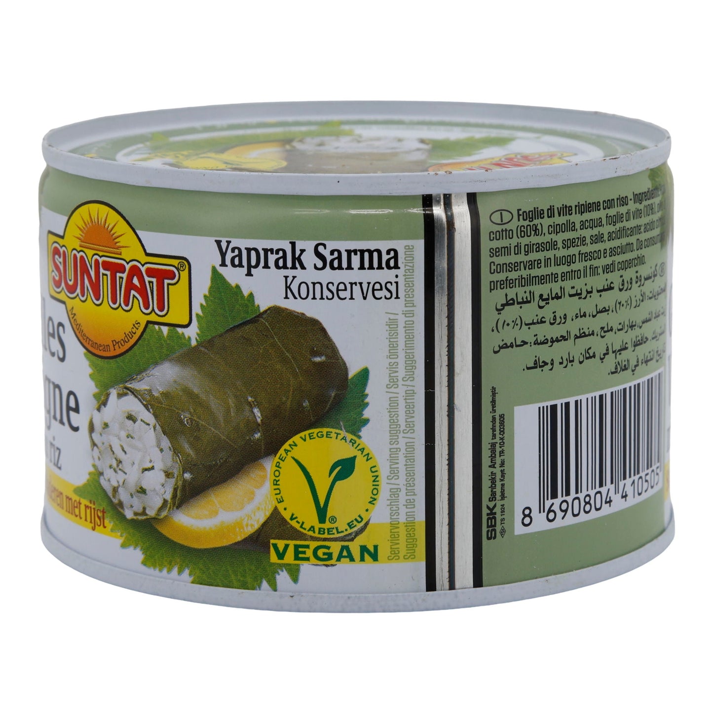 Foglie di vite ripiene Suntat | Con riso | Yaprak Sarma, pronte da servire | 400 g