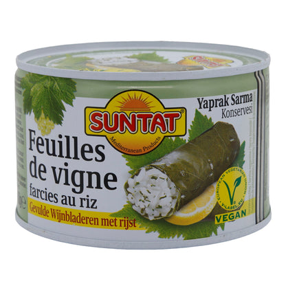 Foglie di vite ripiene Suntat | Con riso | Yaprak Sarma, pronte da servire | 400 g