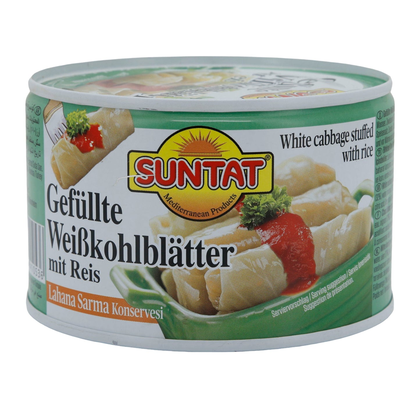 Foglie di cavolo bianco ripiene Suntat | Verdure | Lahana Sarma Konservesi | 425 g