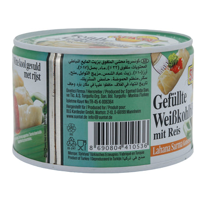 Foglie di cavolo bianco ripiene Suntat | Verdure | Lahana Sarma Konservesi | 425 g