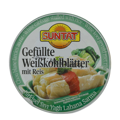 Foglie di cavolo bianco ripiene Suntat | Verdure | Lahana Sarma Konservesi | 425 g