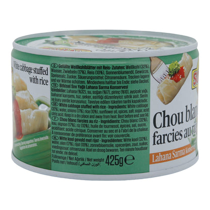 Foglie di cavolo bianco ripiene Suntat | Verdure | Lahana Sarma Konservesi | 425 g