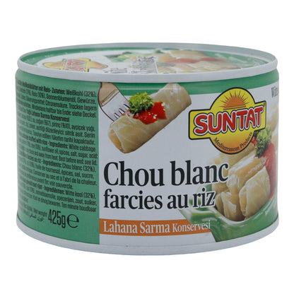 Foglie di cavolo bianco ripiene Suntat | Verdure | Lahana Sarma Konservesi | 425 g