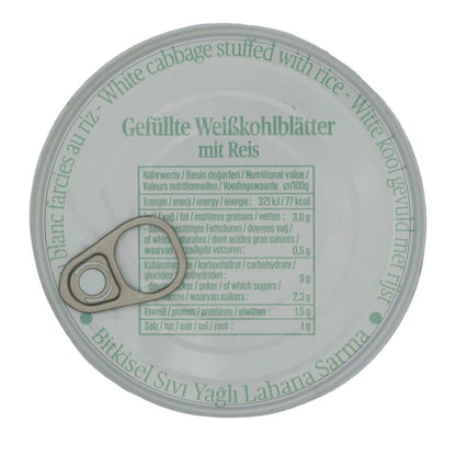 Foglie di cavolo bianco ripiene Suntat | Verdure | Lahana Sarma Konservesi | 425 g