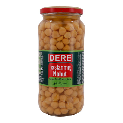 Gekochte kikkererwten Dere | In pekel | 580 g (uitgelekt gewicht 400 g)