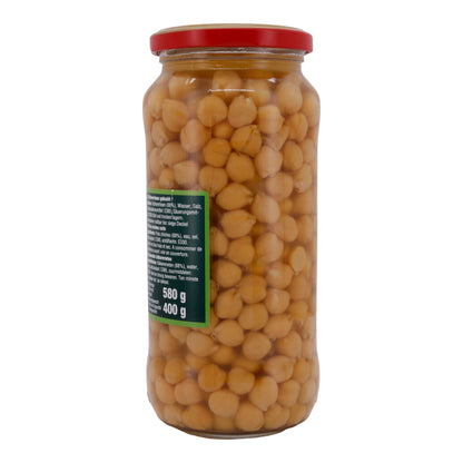 Gekochte kikkererwten Dere | In pekel | 580 g (uitgelekt gewicht 400 g)