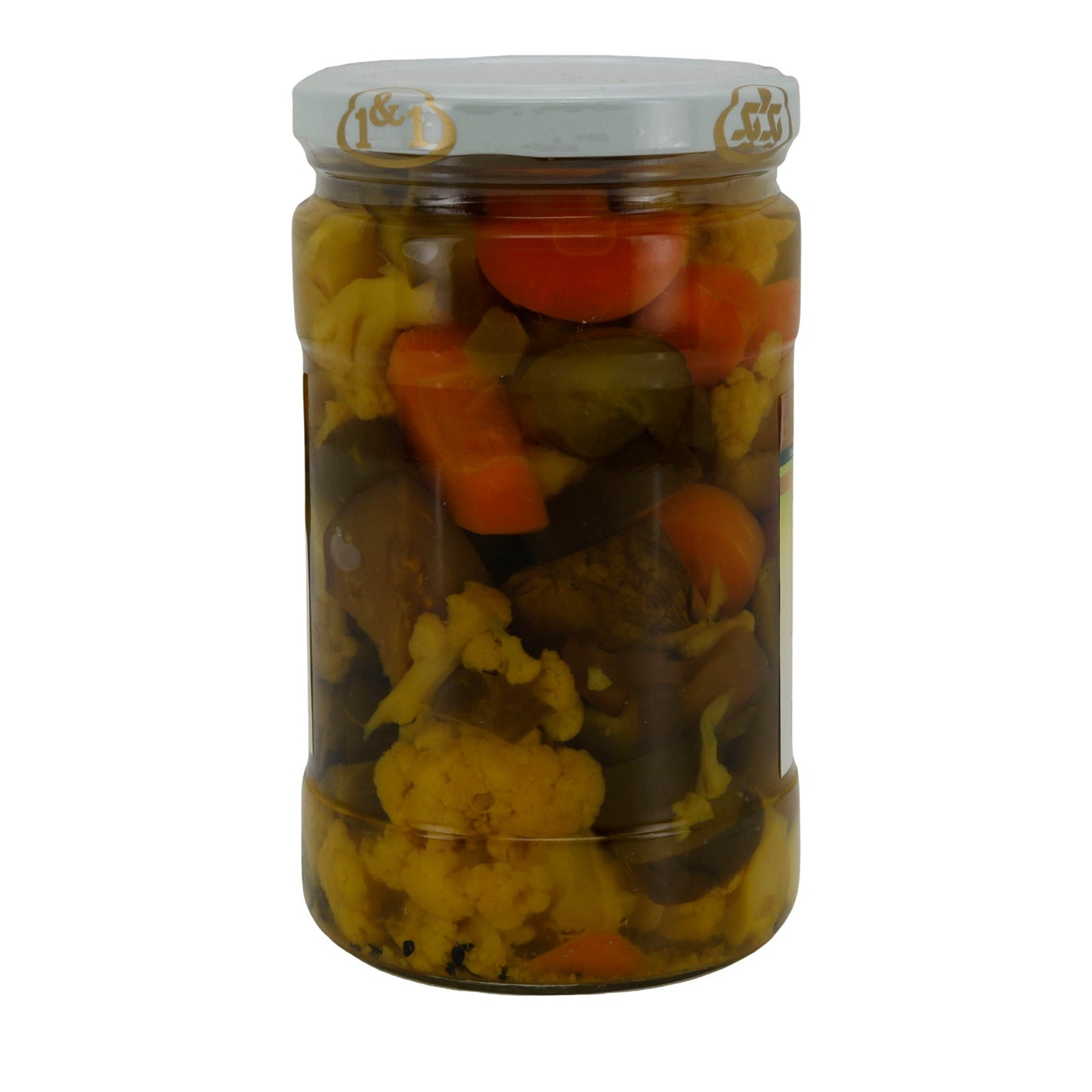Gemischtes Gemüse 1&1 | Mixed Pickled Vegetables | Aromatisch eingelegt | 640 g