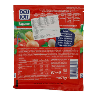 DELIKAT LEGUME SPICE MIX VEGETABLES