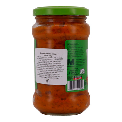 Gemüsecreme Mandy Foods Zacuscă Picantă | Pikant | Aus Auberginen und Paprika | 300 g