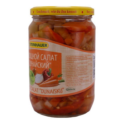 Insalata di verdure Steinhauer | Insalata „Dunaiskij“ | Vegana, sapore equilibrato | 720 g