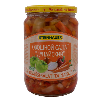 Insalata di verdure Steinhauer | Insalata „Dunaiskij“ | Vegana, sapore equilibrato | 720 g