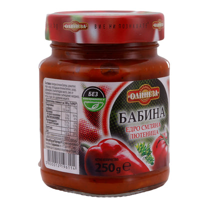 Gemüsezubereitung Olinesa | Babina Ljutenica | Traditionell, grob gemahlen | 250 g