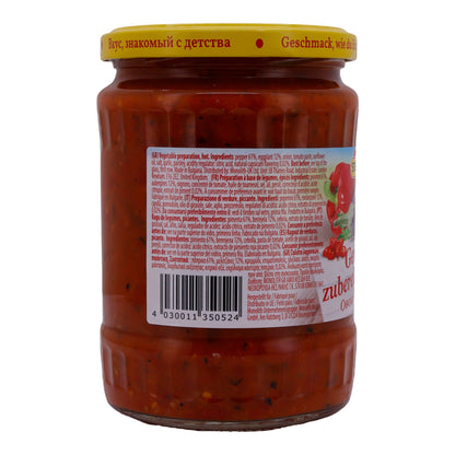 Gemüsezubereitung Steinhauer | Gemüse | Scharf | 550 g