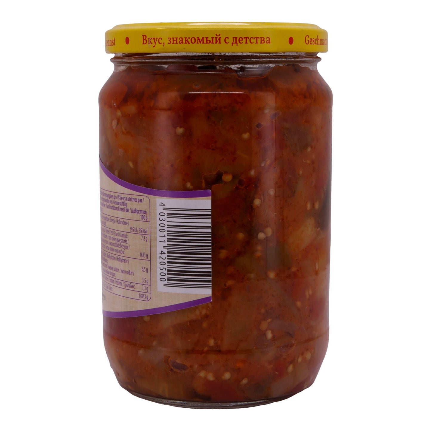 Gemüsezubereitung Steinhauer | Mit Auberginen | Vegan & vielseitig | 650 g