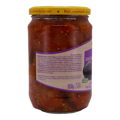 Gemüsezubereitung Steinhauer | Mit Auberginen | Vegan & vielseitig | 650 g