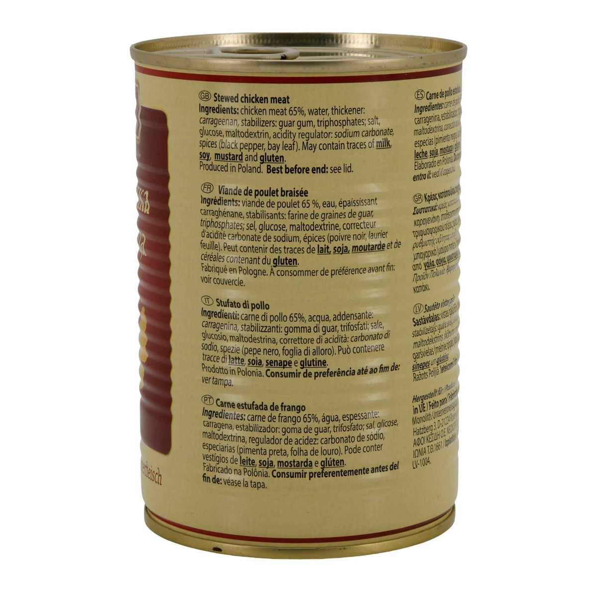 Geschmortes Hühnerfleisch Marke No.1 | Fleisch | 400 g