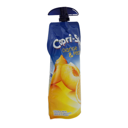 Getränk Capri-Sun | Orange & Peach | Fruchtiger Durstlöscher, Trinkbeutel | 330 ml CAPRI-SONNE