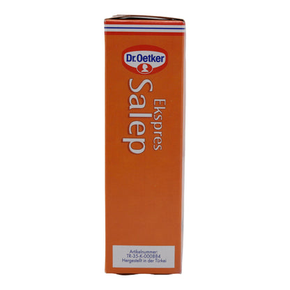 Polvere per bevande Dr. Oetker | Ekspres Salep | Miscela di polveri per bevande aromatizzate alla cannella | 4 x 13,5 g