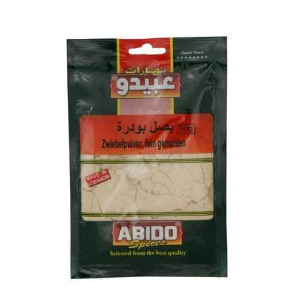 Gewürz Abido | Zwiebelpulver | Fein gemahlen | 50 g