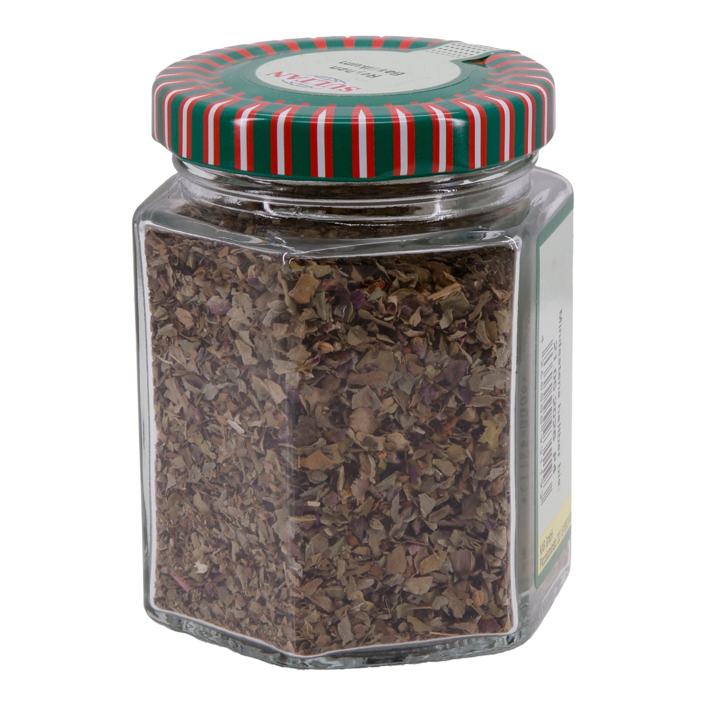 Sultan Basil - Dried Basil, 25 g glass 
