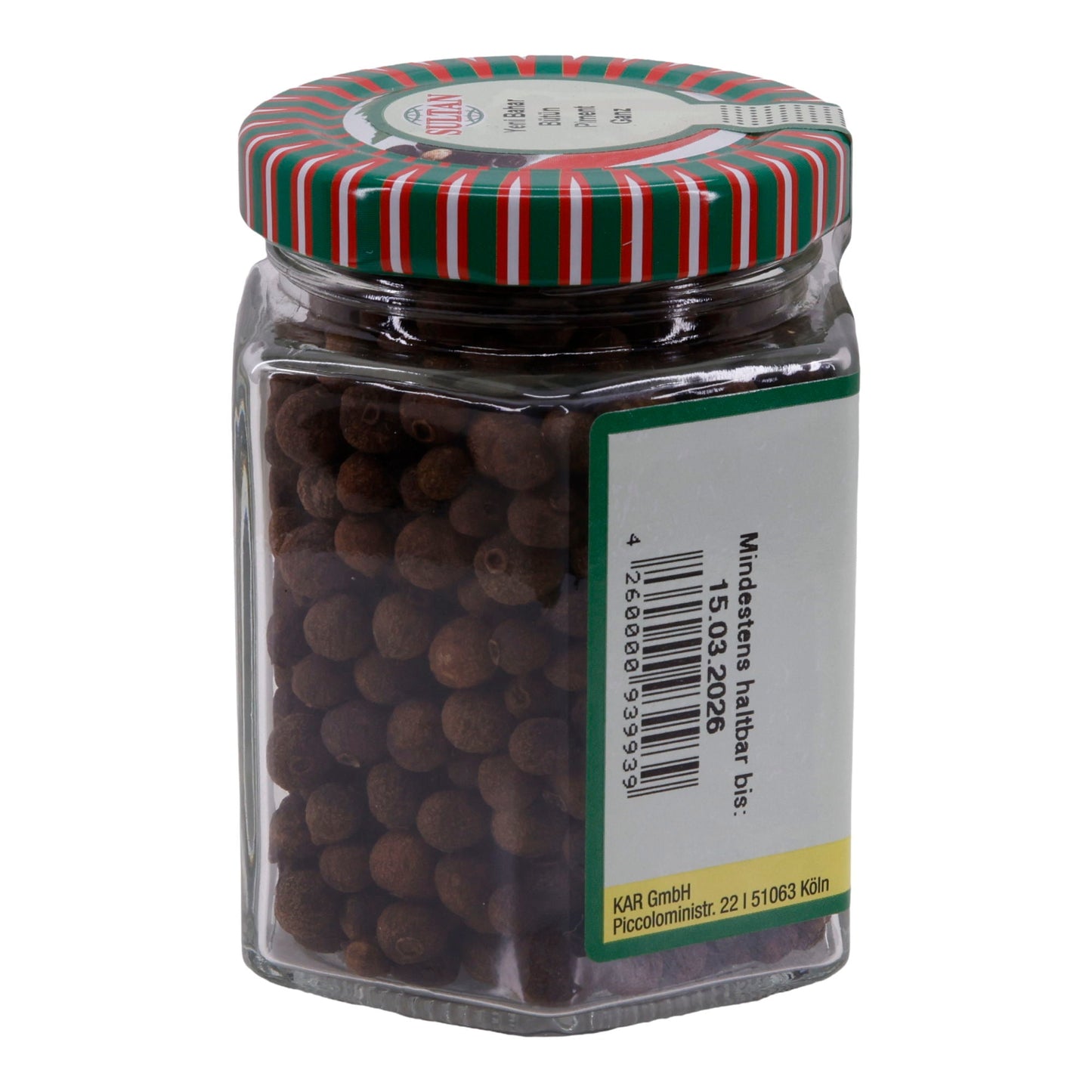 Gewürz Sultan Piment | ganz (Yeni Bahar) | vielseitig für süße und herzhafte Speisen | 60 g