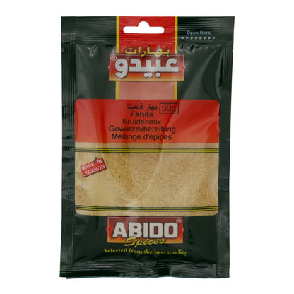 Miscela di spezie Abido | Spezie per Fajita | Per Fajitas | 50 g