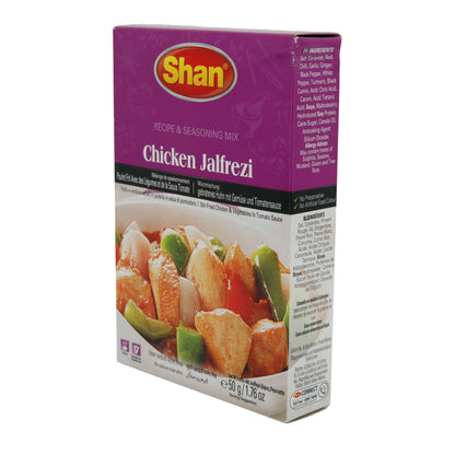 Kruidmengsel Shan | Chicken Jalfrezi | Authentiek kruidenmengsel voor pittige Aziatische gerechten | 50 g