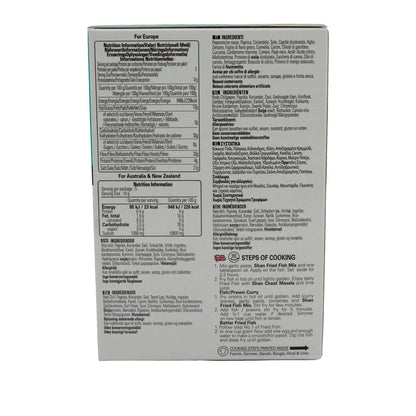 Gewürzmischung Shan | Fried Fish Gewürzmischung | Würzige Mischung für gebratenen Fisch | 50 g