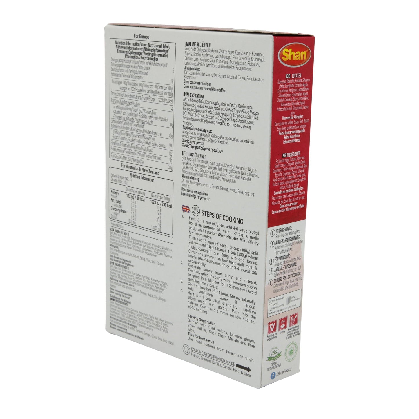 Kruidenmix Shan | Haleem Mix | Voor traditioneel Haleem-gerecht | 50 g