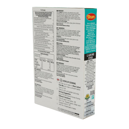 Kruidenmix Shan | Lahori Fish | Voor gepaneerde vis | 100 g