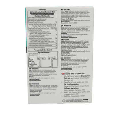 Kruidenmix Shan | Lahori Fish | Voor gepaneerde vis | 100 g