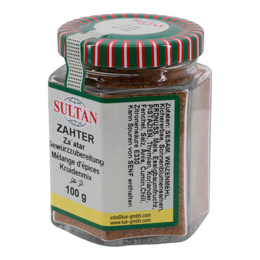 Gewürzmischung Sultan | Zahtar Za'atar | Mit Sesam & Kräutern | 100 g - Taste Your World