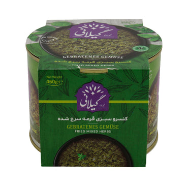 Gilani Gebratenes Gemüse | Kräuter für Ghormeh Sabzi | Verzehrfertig | 460 g - Taste Your World