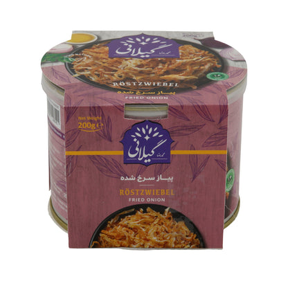 Gilani Röstzwiebeln | Knusprig gebraten | 100 % Natur | 200 g - Taste Your World