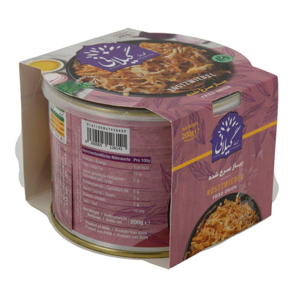 Gilani Röstzwiebeln | Knusprig gebraten | 100 % Natur | 200 g - Taste Your World