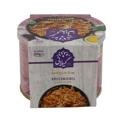 Gilani Röstzwiebeln | Knusprig gebraten | 100 % Natur | 200 g - Taste Your World